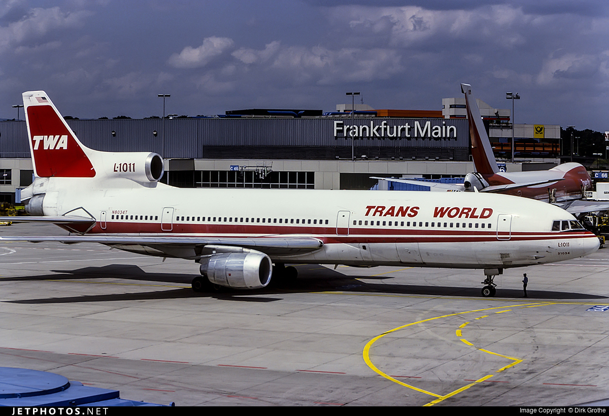 N8034T - Lockheed L-1011-100 Tristar - Trans World Airlines (TWA)