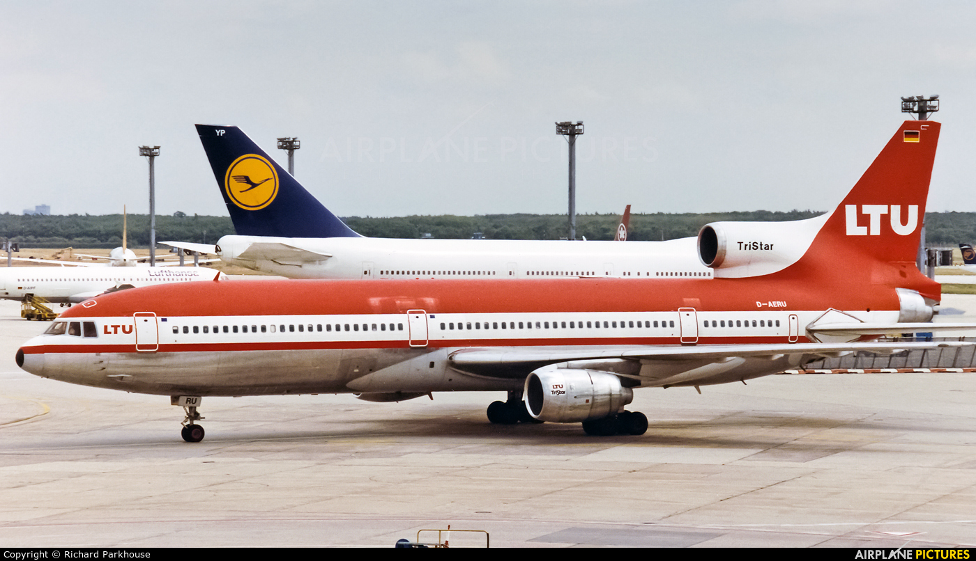 D-AERU - LTU Lockheed L-1011-100 TriStar at Frankfurt | Photo ID 1257608 |  Airplane-Pictures.net