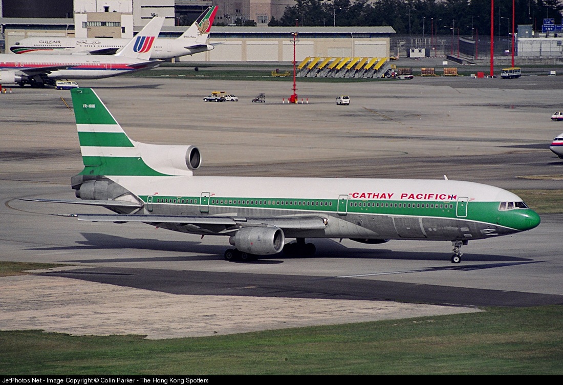 VR-HHK - Lockheed L-1011-100 Tristar - Cathay Pacific Airways