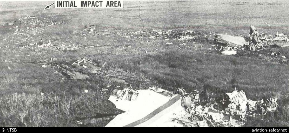 Lockheed L1011-1 Eastern Airlines N310EA crash site in the everglades, 29 december 1972