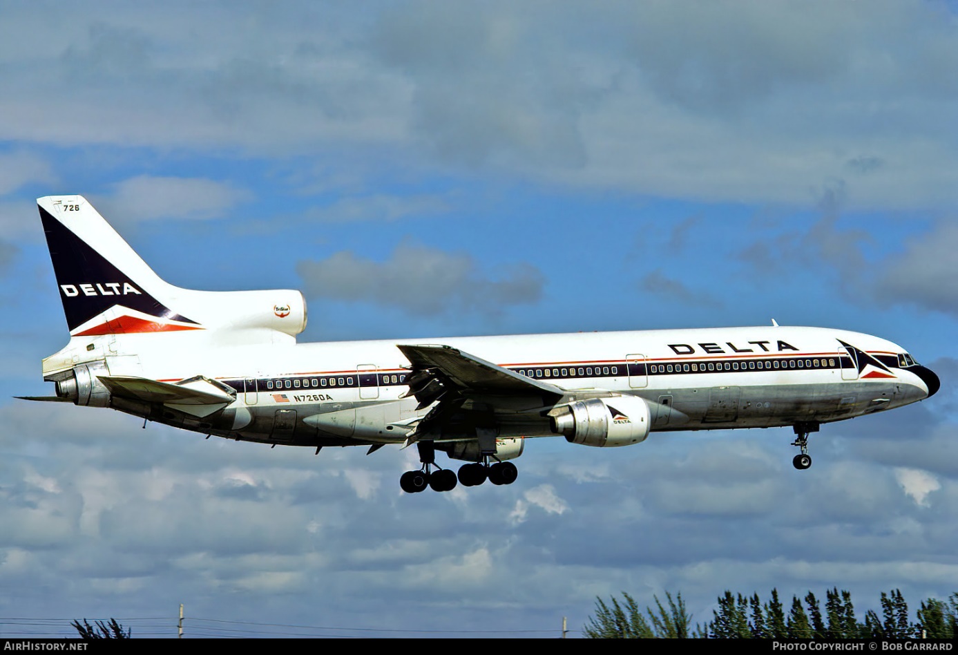 Aircraft Photo of N726DA | Lockheed L-1011-385-1 TriStar 1 | Delta Air  Lines | AirHistory.net #549865