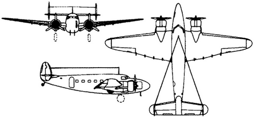 IPMS Nederland - Walk around - Lockheed Lodestar / Model 18