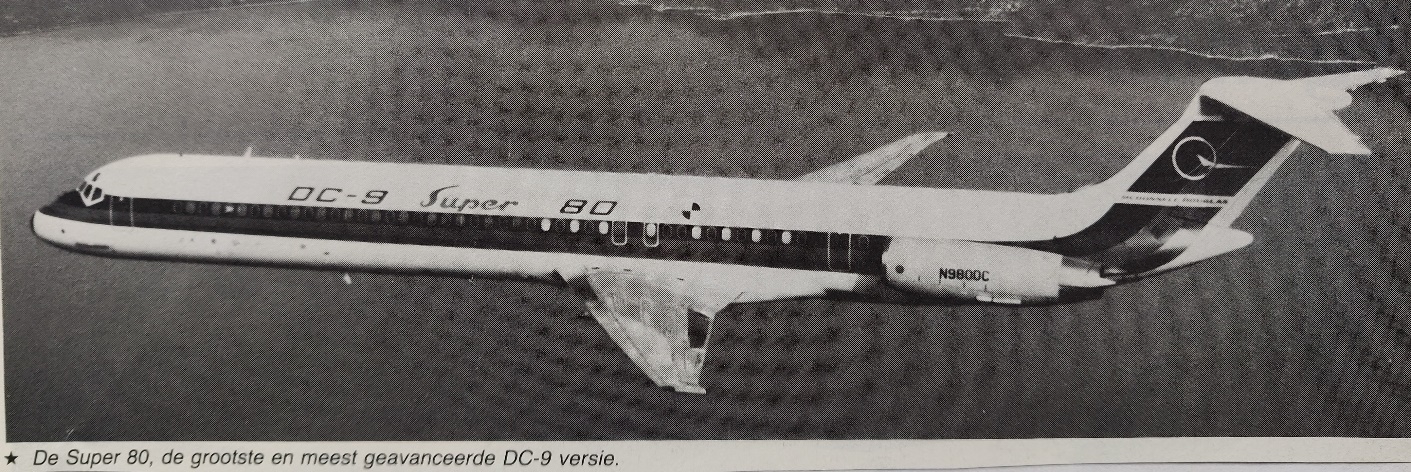 Mcdonnel Douglas DC-9 Super 80 prototype | N980DC | MD-81 pictured in flight