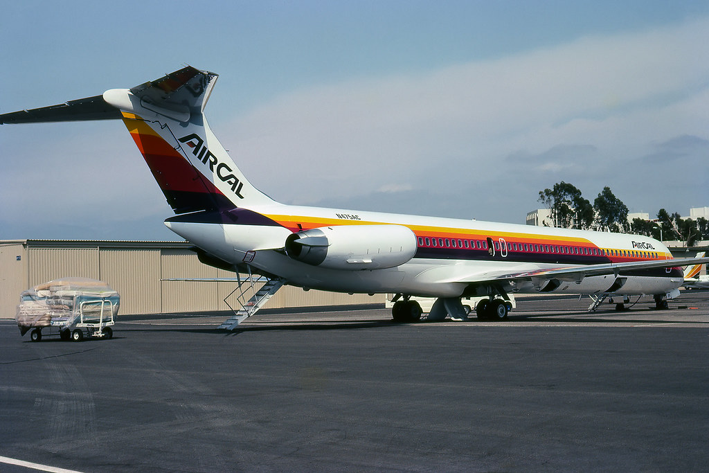 N475AC - McDonnell Douglas MD-81- Air Cal - KSNA - June 19 | Flickr