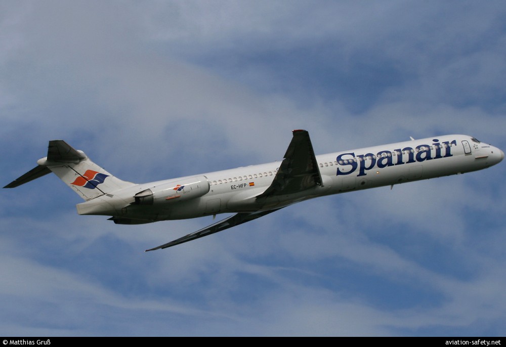 McDonnel Douglas MD-82 | Spanair | EC-HFP | MD-82 taking-off