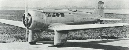 Northrop Alpha - passenger
