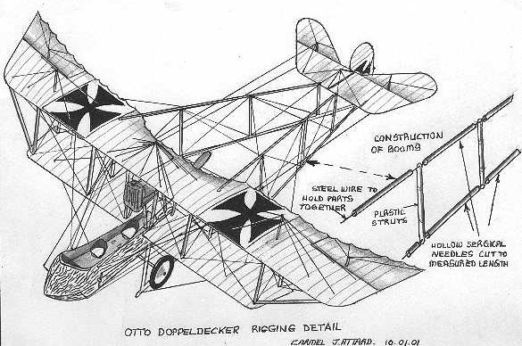 Otto Doppeldecker info | aircraft investigation info | WWI aircraft