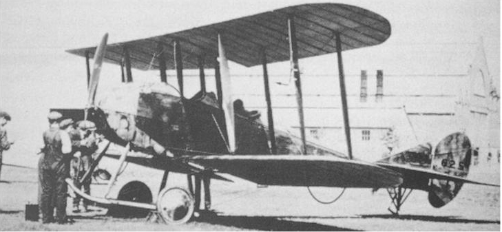 The BE8 in which Perry and Parfitt died (image from Mike OConnor's book Airfields & Airmen: Somme)