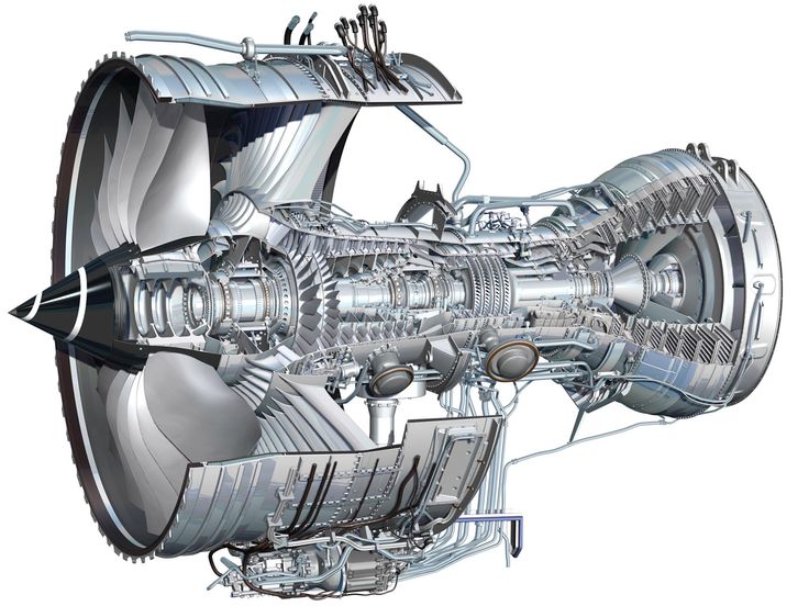 Rolls-Royce Trent 1000 - cutaway | Motor a jato, Aviao civil, Motor de  aeronave