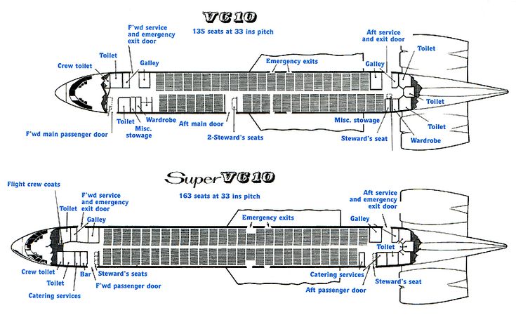 Boac Vc10 Seat Map | Hot Sex Picture