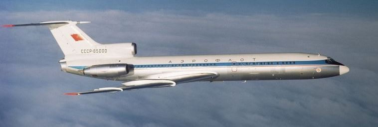 Tupolew Tu-154 prototype CCCP-85000 in flight