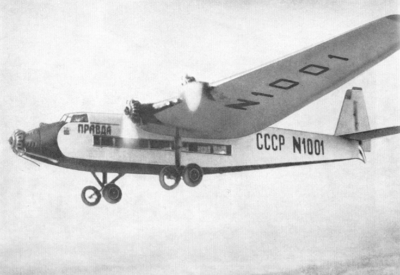 Tupolev ANT-14 - Wikipedia