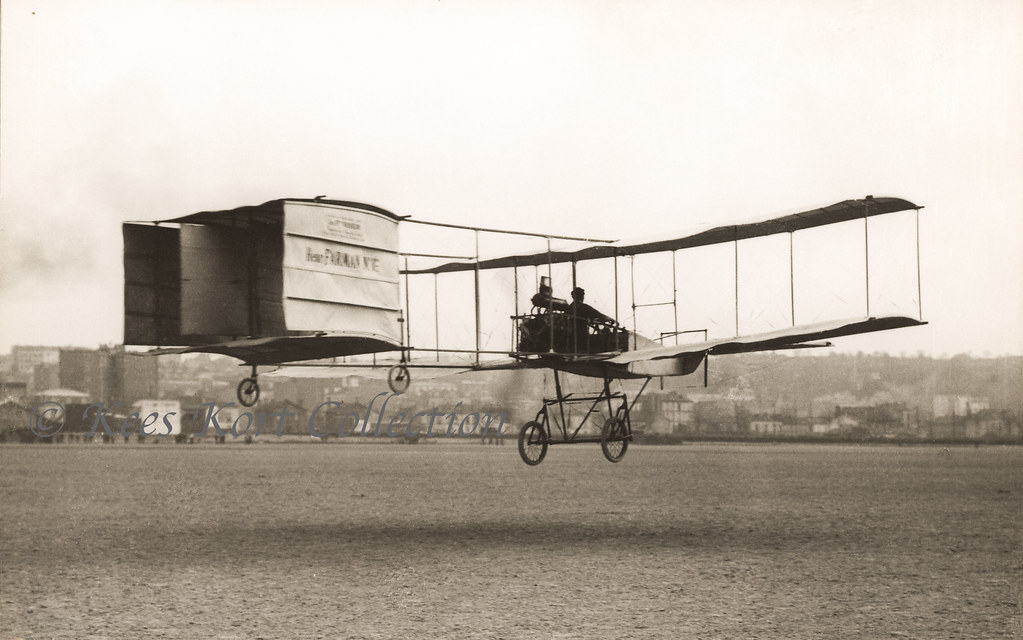 The Voisin-Farman No.Ibis in a straight flight just above  | Flickr