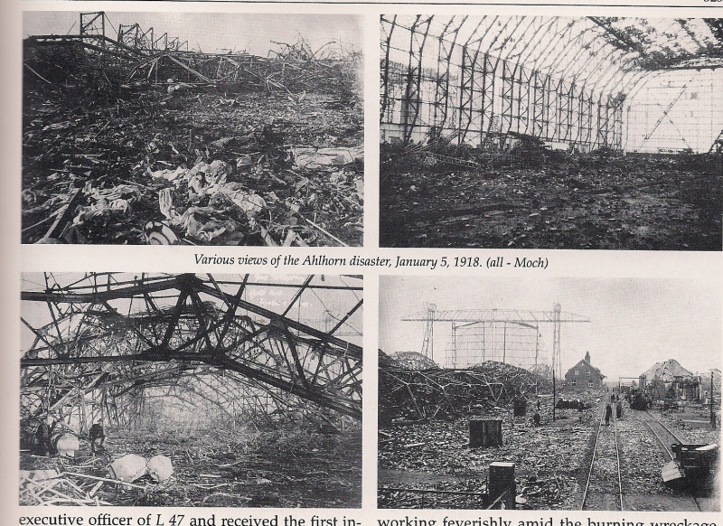 Various views of the Ahlhorn dosaster, January 5, 1918. (all - Moch)