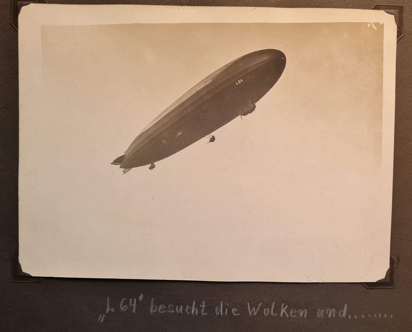 Zeppelin LZ109 L64 in flight