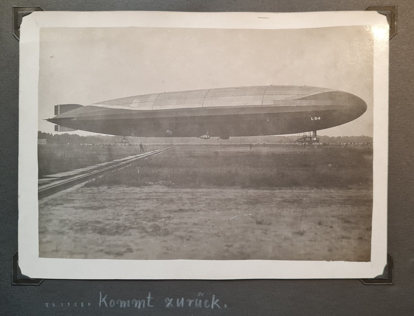 Zeppelin LZ109 L64 landing