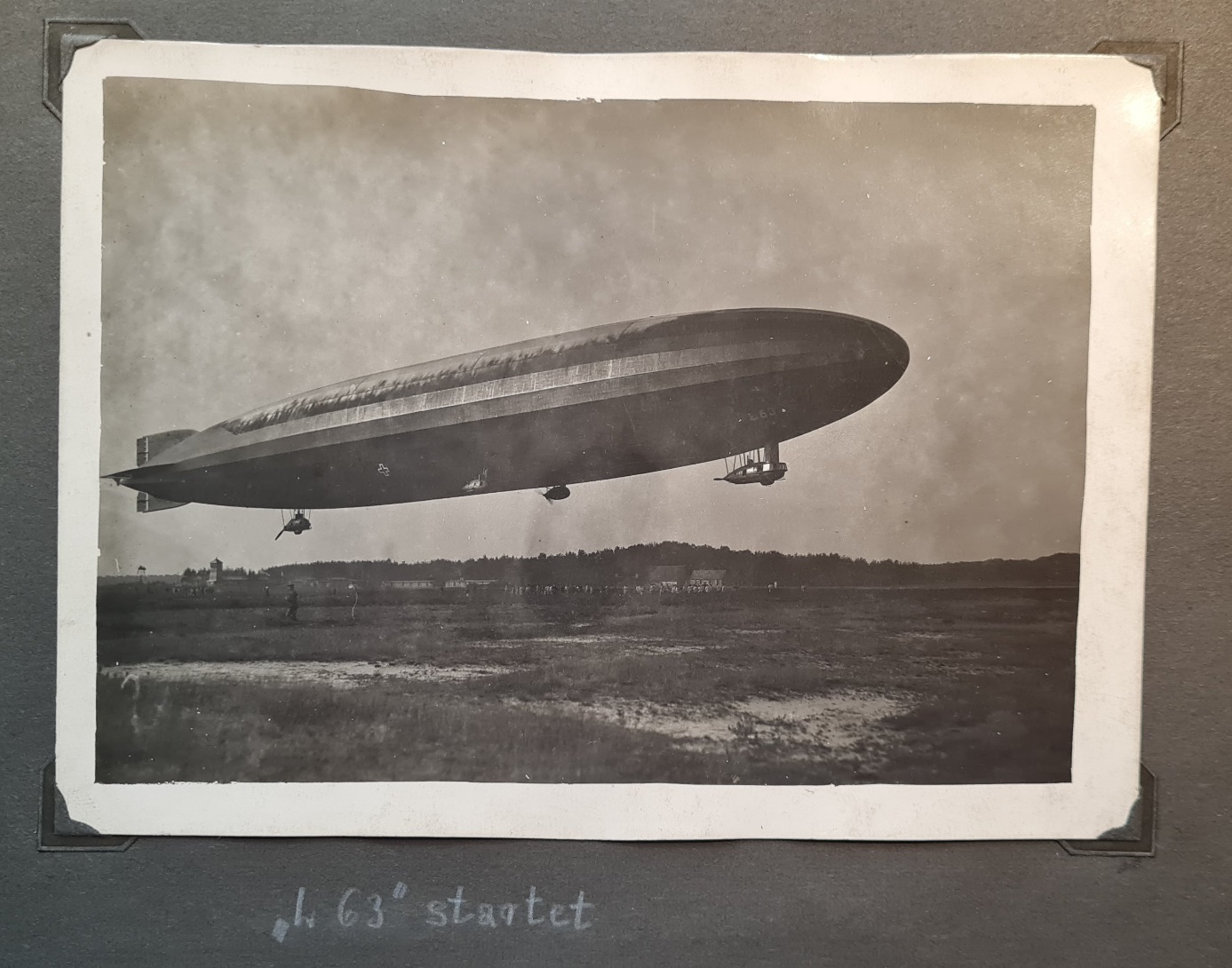 Zeppelin LZ110 L63 startet