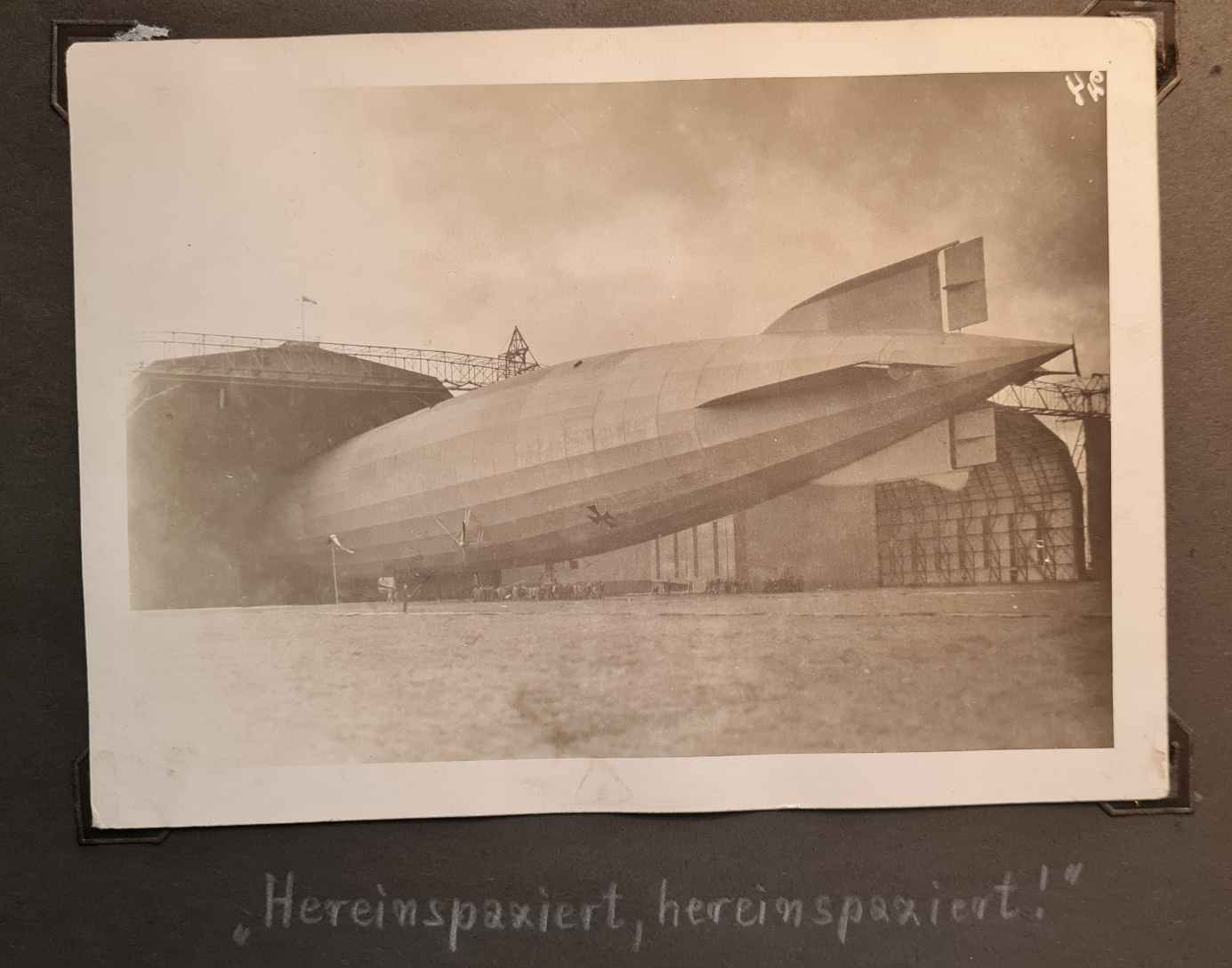 Zeppelin LZ113 L71 moved into its shed