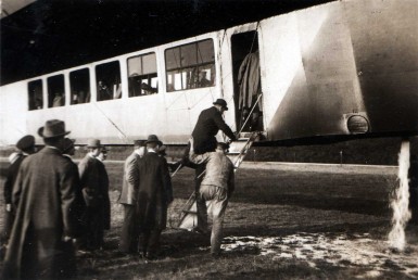 Passenger cabin of LZ-11 Viktoria Luise