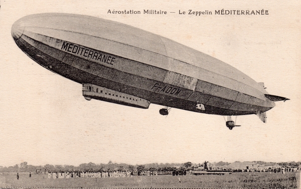 Cuers - Arostation militaire Le Zeppelin Mditerrane . Le Nordstern ( LZ-121) arriva en France le 13 juin 1921 ( l'arodrome de  Saint-Cyr-l'cole), fut renomm Mditerrane et affect  la marine de  guerre,