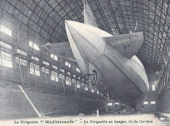 Zeppelin LZ121 | dirigeable "Mediterranee"