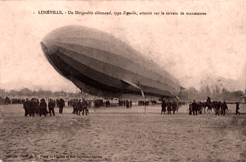 The Zeppelin LZ 16 (German army Identification Z IV) which | Flickr