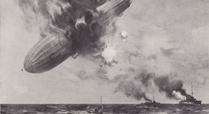 100 years ago: Eccles submariner helps shoot down German Zeppelin ...