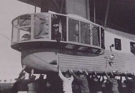 control cabin of Zeppelin LZ69