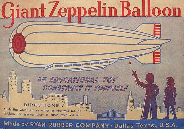 Giant Zeppelin Balloons, Straight Outta Big D | Flashback : Dallas