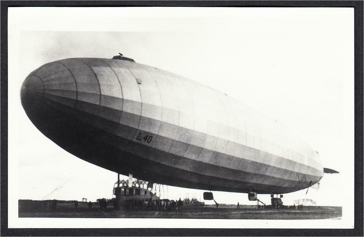 Zeppelin LZ88 L40 Airship Real Photo Repro Postcard 1990s | Topics -  Transportation - Aviation, Postcard / HipPostcard